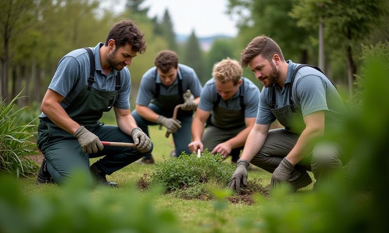 L'équipe Verdure Services FR en intervention à Lyon